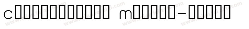 Chillorganic Medium字体转换